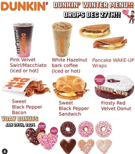 dunkin donuts cups 2024|dunkin new menu 2024.